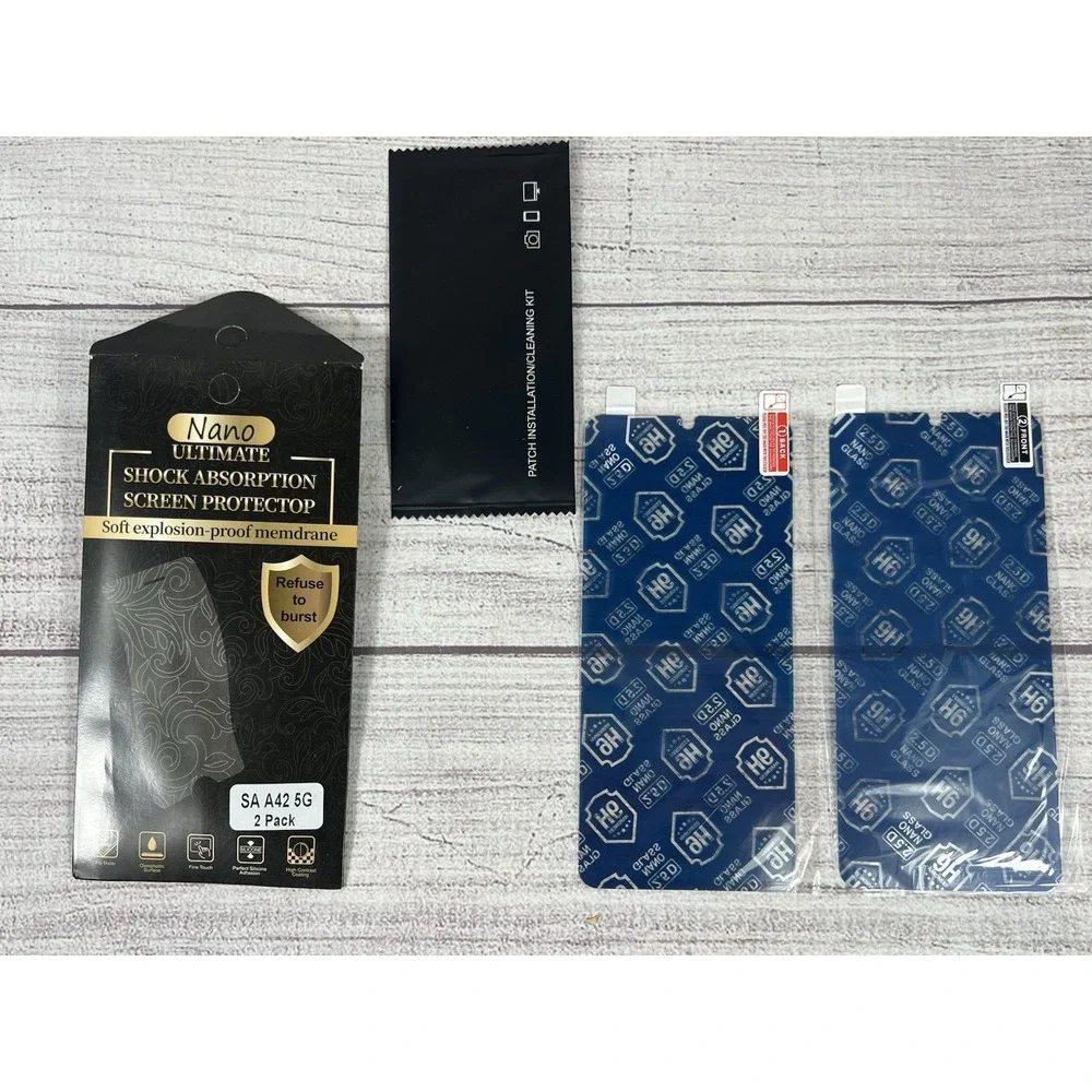 Samsung‎ Galaxy A42 5G Rugged Case Holster + 2 Pack Screen Protectors